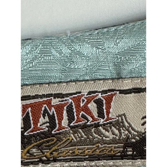 Vintage 90s Womens Hawaiian Tropical Print Sheath Dress Size Small/4 Silk Blue - Picture 2 of 5